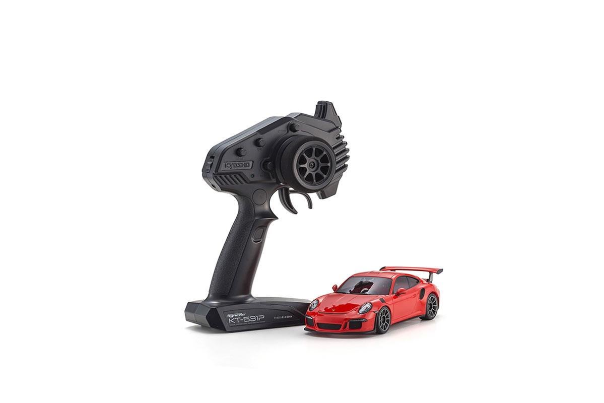 Kyosho K.32358OR Mini-Z MR04 RWD Porsche 911 GT3 RS Orange (N-RM/KT531P) - 3