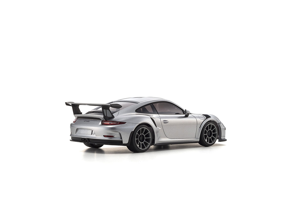 Kyosho K.32358S Mini-Z MR04 RWD Porsche 911 GT3 RS Silver (N-RM/KT531P) - 2