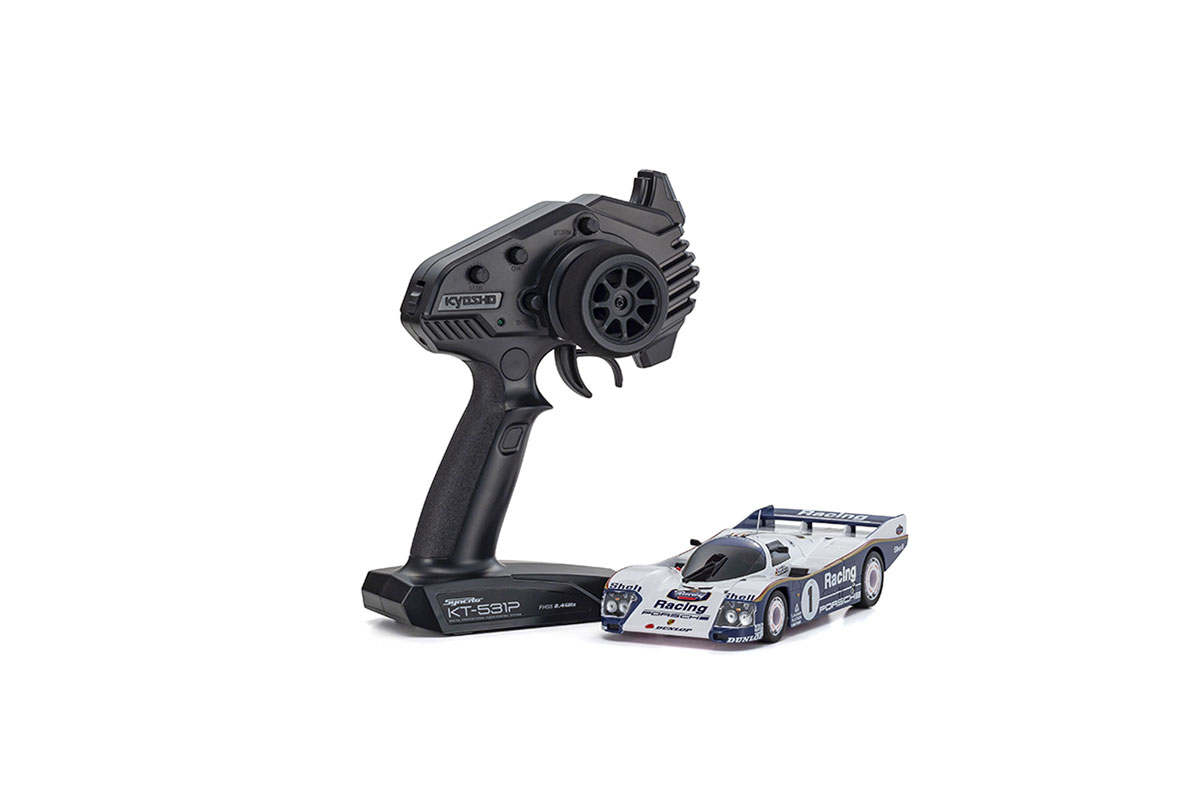 Kyosho K.32363PR Mini-Z MR04 RWD Porsche 962 C Coupe LH No.1 (W-LM/KT531P) - 3
