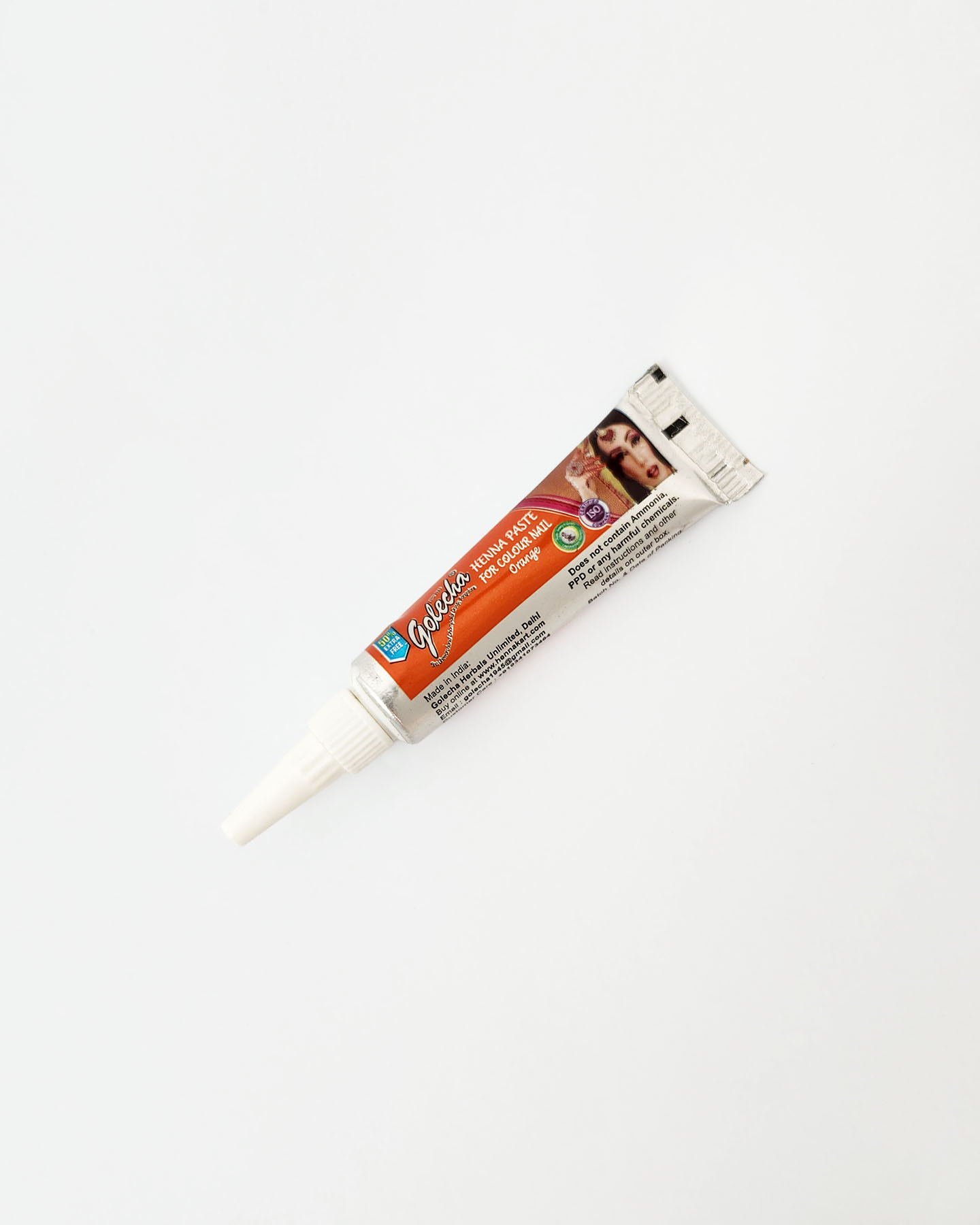 Halal henna nagellack - Orange