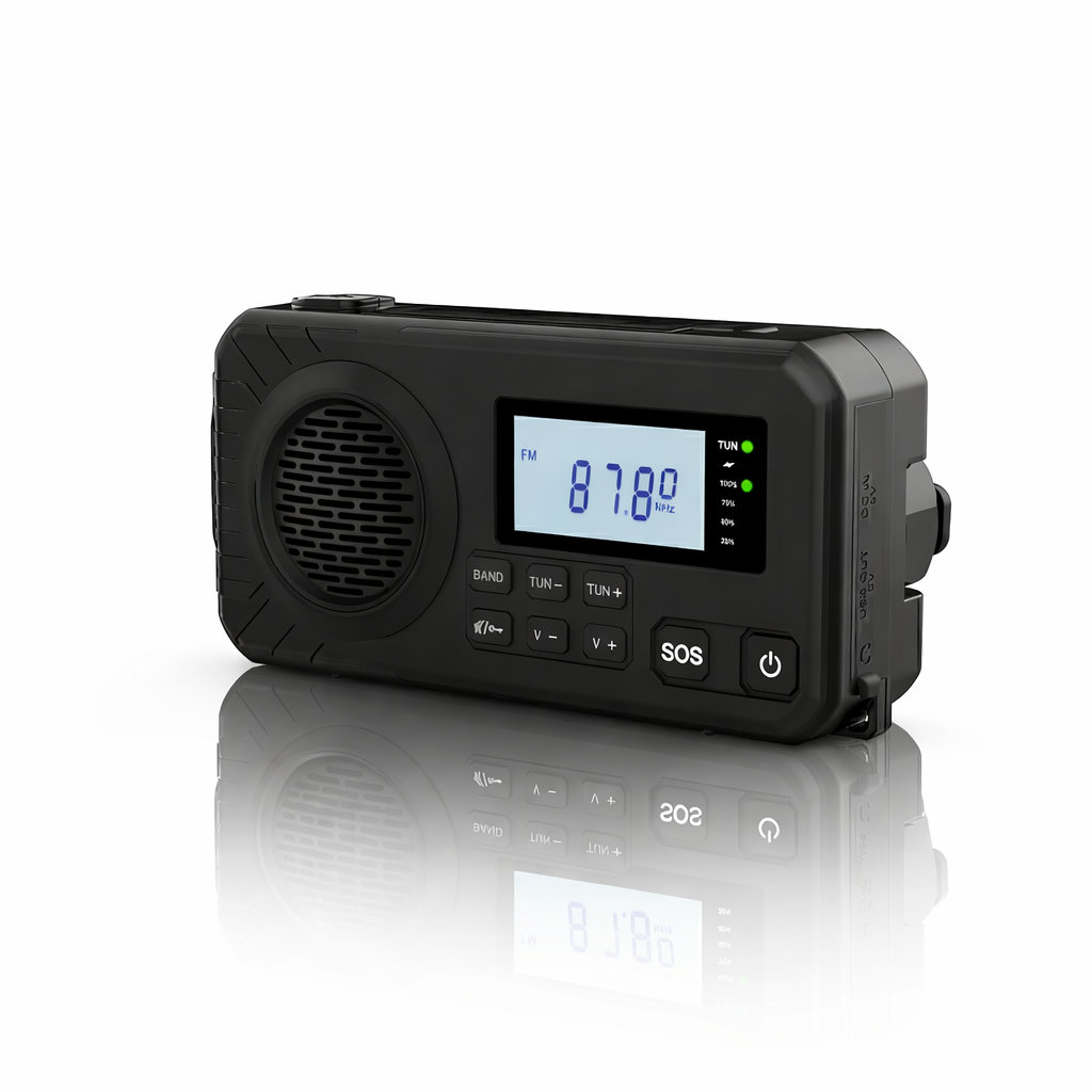 Vevradio DAB | 5000 mAh powerbank | Nödradio
