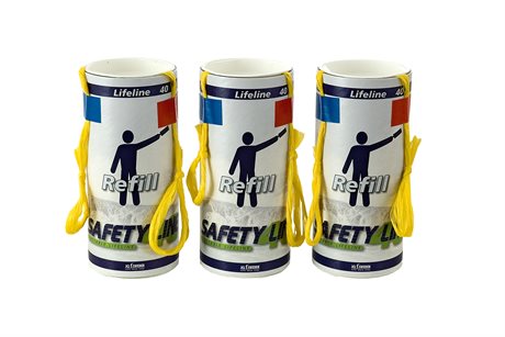 SAFETY LINE 40 Omladdnings kit 3-pack