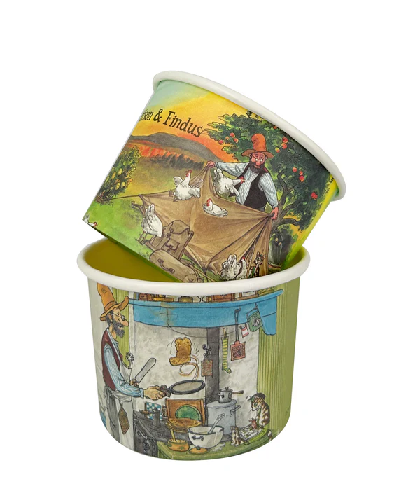 Glassbägare, 8st, Pettson & Findus - 3