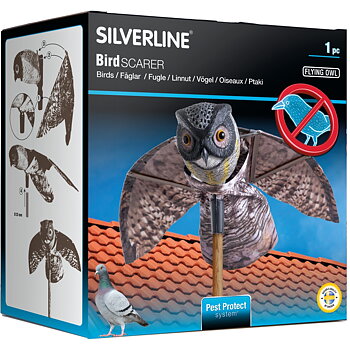 Fågelskämma Flying Owl Uggla