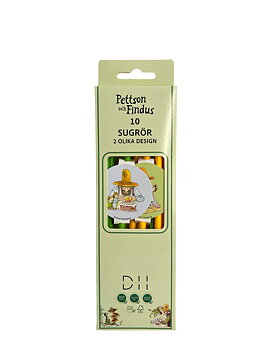 Papperssugrör, 10st - Pettson & Findus