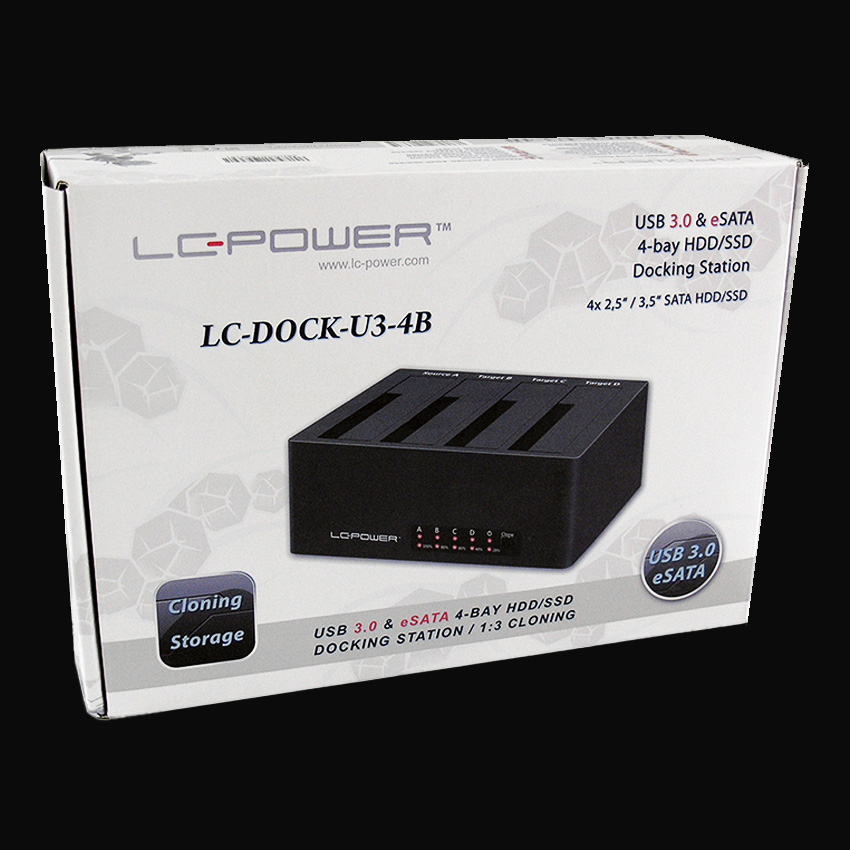 LC-DOCK-U3-4B dockingstation - 3