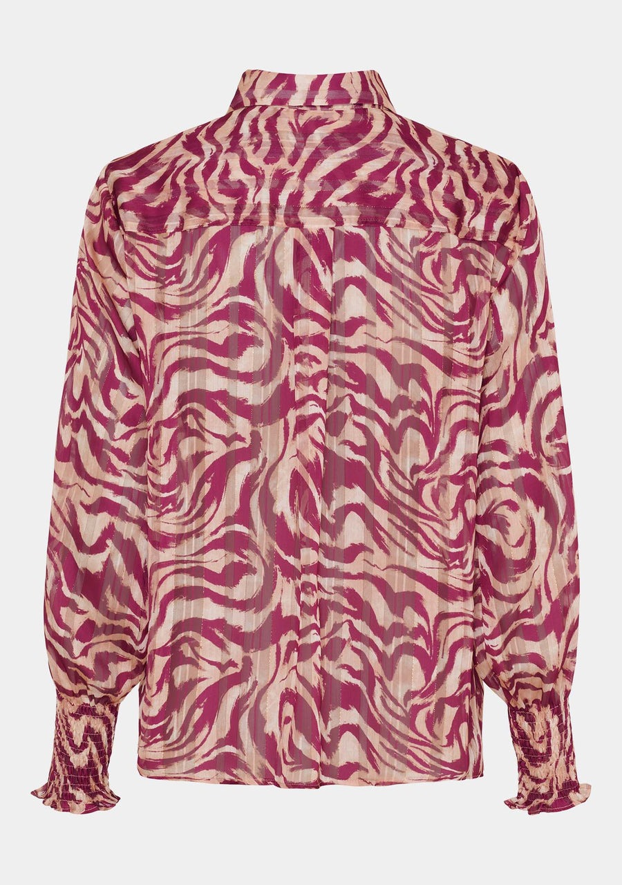 Vibse Shirt - Cerise Float - Isay 