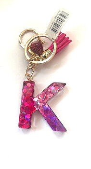 Nyckelring Rosa K 6-pack