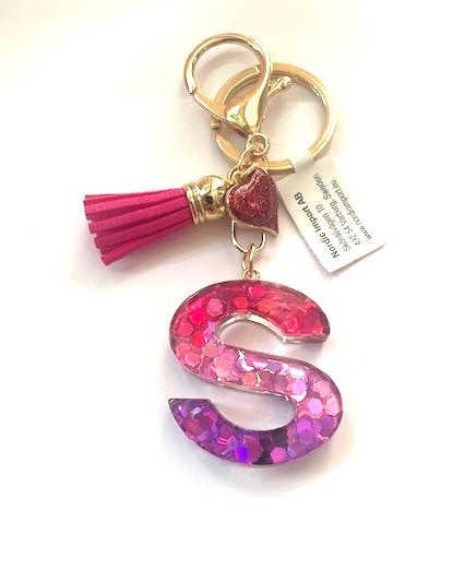 Nyckelring Rosa S 6-pack