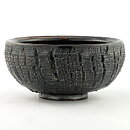 Isak Isaksson (2000s) Unique Chawan Bowl with Black Glaze 14 cm #27