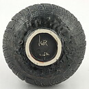 Isak Isaksson (2000s) Unique Chawan Bowl with Black Glaze 14 cm #27