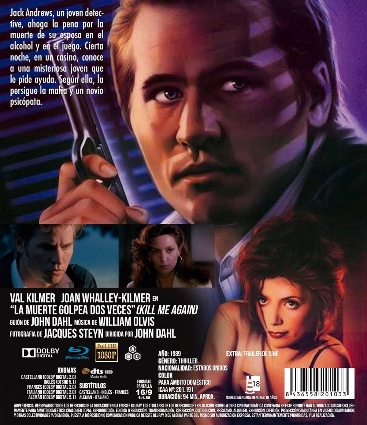 Kill Me Again (ej svensk text) (Blu-ray) - 2