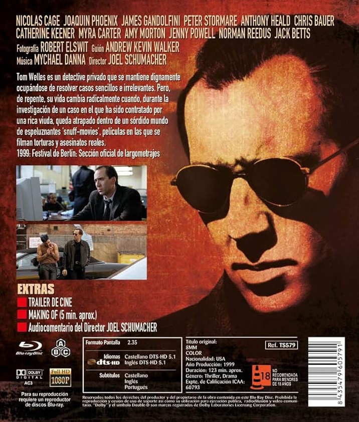 8MM (ej svensk text) (Blu-ray) - 2