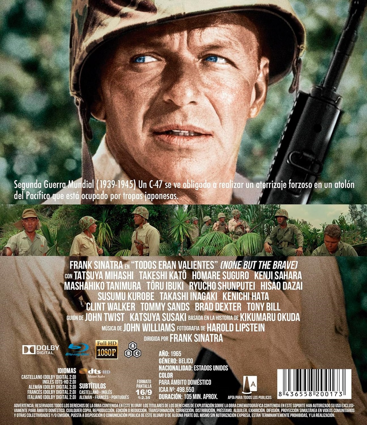 None But The Brave (ej svensk text) (Blu-ray) - 2