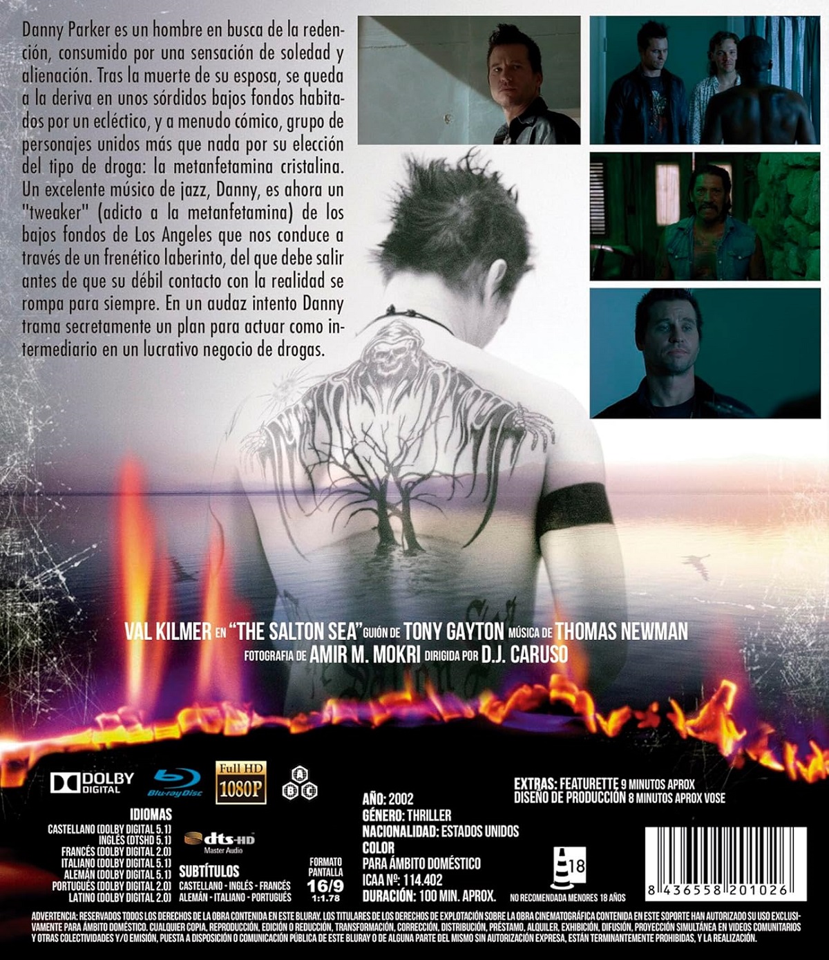 The Salton Sea (ej svensk text) (Blu-ray) - 2