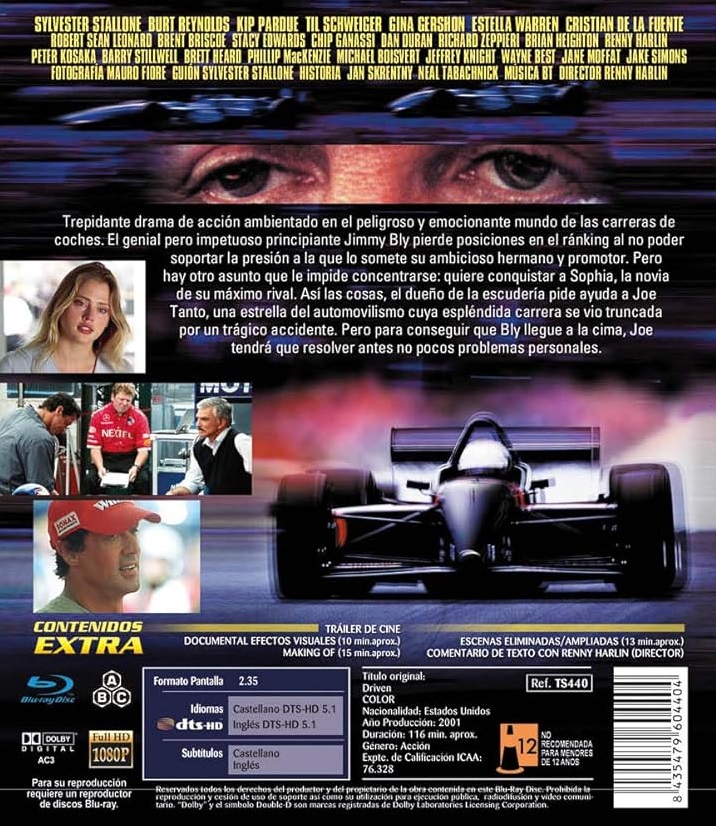 Driven (ej svensk text) (Blu-ray) - 2