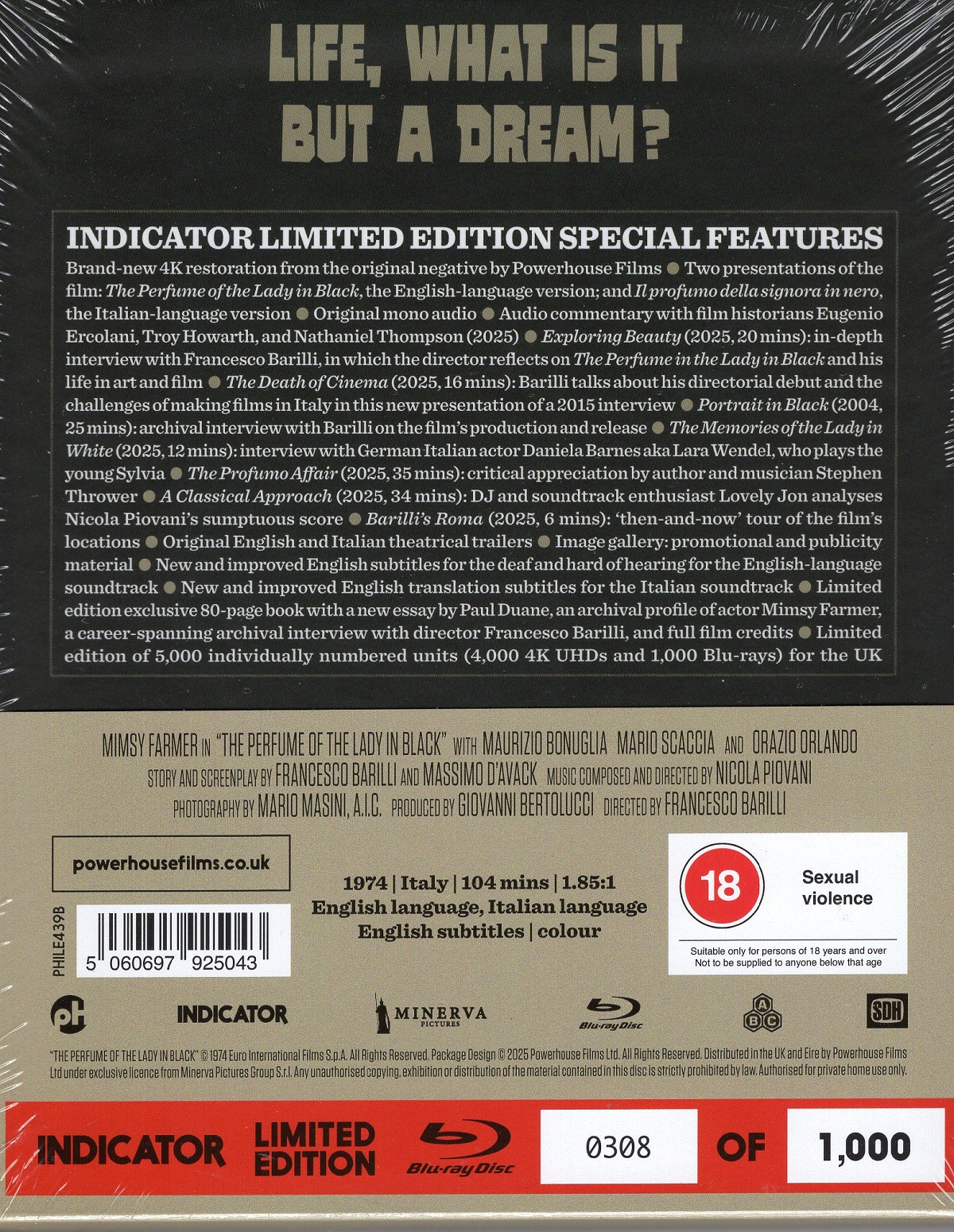 The Perfume of the Lady In Black (Limited Edition) (ej svensk text) (Blu-ray) - 2