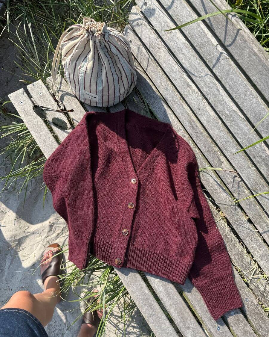 PetiteKnit Scarlet Cardigan (23 m st 3) - 4