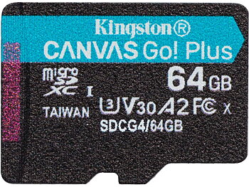 Kingston Canvas Go! Plus microSD 64GB