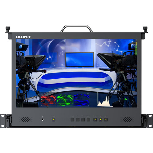 Lilliput RM-1731 17.3" Pullout Rackmount HDMI Monitor - 2