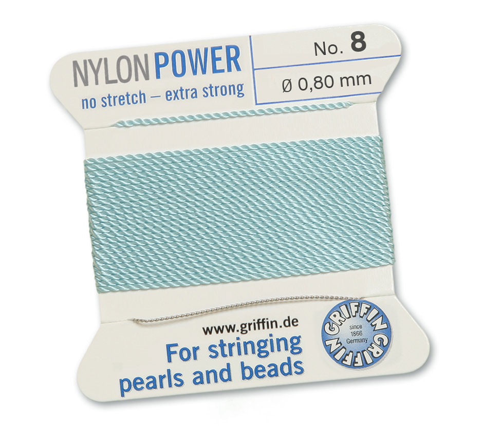 Griffin Nylon Power turkos pärltråd - 4