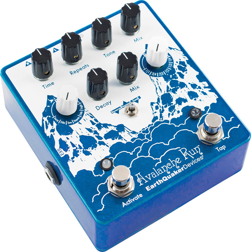 EarthQuaker Devices Avalanche Run Stereo Delay & Reverb with Tap Tempo - 6