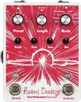 EarthQuaker Devices Astral Destiny Octal Octave Reverberation Odyssey