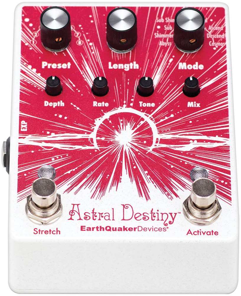 EarthQuaker Devices Astral Destiny Octal Octave Reverberation Odyssey - 7