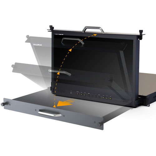 Lilliput RM-1731S 17.3" Pullout Rackmount 3G-SDI/HDMI Monitor - 5