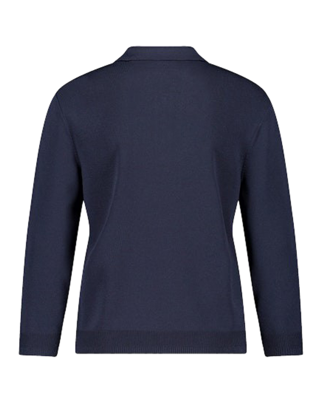 Jumper piké med 3/4-dels ärm marinblå - 2