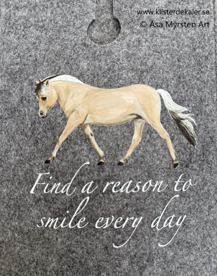 Bottle bag Fjording Find a reason to smile every day - 2