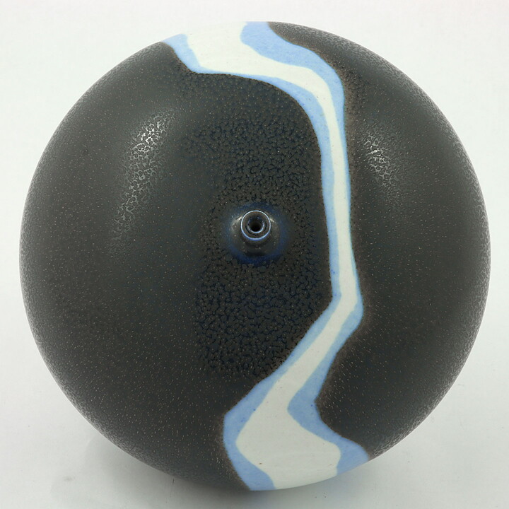クレス・テル  茶/青/白色のベース  16/12cm  1988年