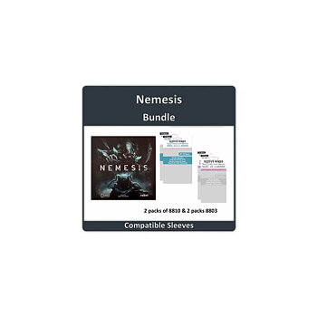 Nemesis Base Game" Compatible Sleeve Bundle (8810 X 2 + 8803 X 2)