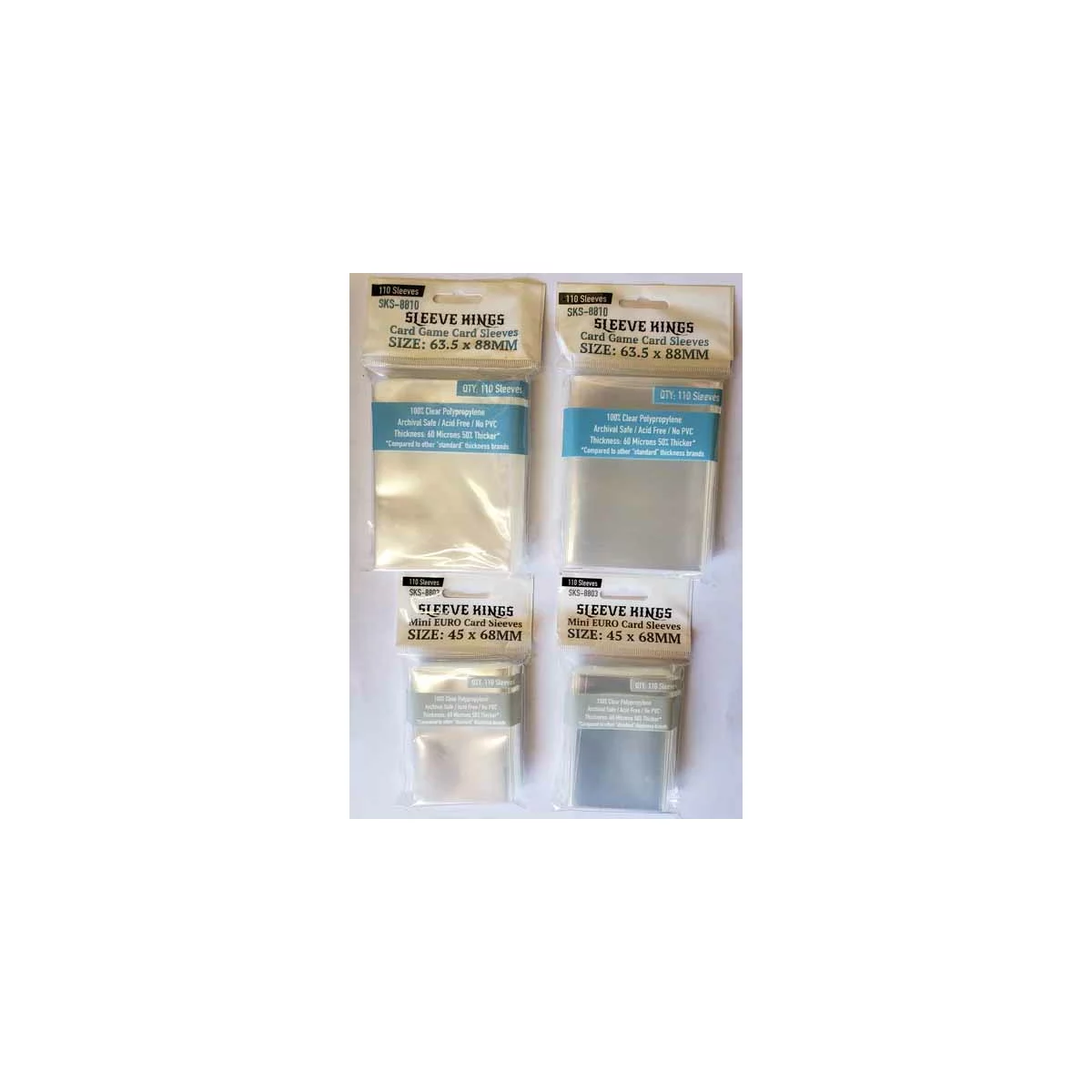 Nemesis Base Game" Compatible Sleeve Bundle (8810 X 2 + 8803 X 2) - 2