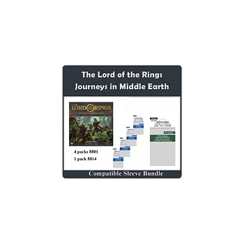 The Lord of the Rings: Journeys in Middle-earth" Compatible Bundle Set (8801 X 4 + 8814 X 1)