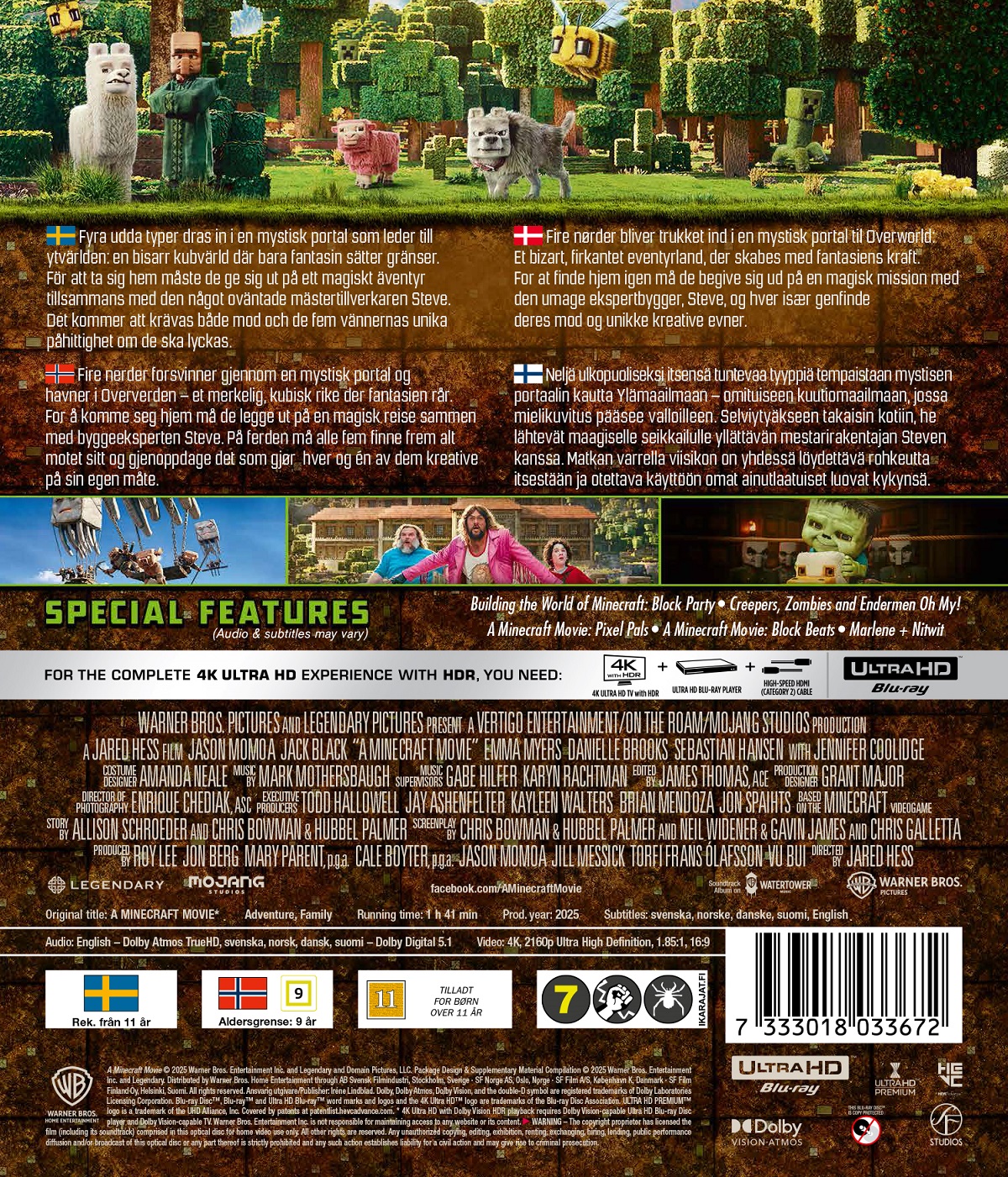 A Minecraft Movie (4K Ultra HD) - 2