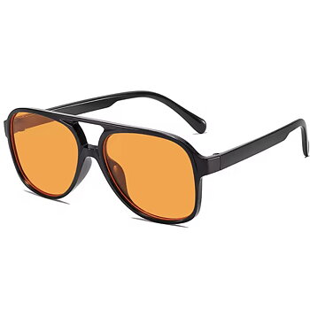 solglasögon  med varmgiul lins 