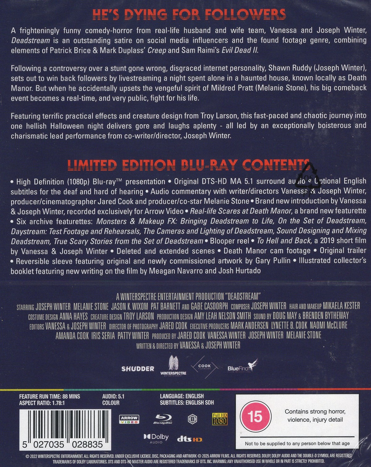 Deadstream (Limited Edition) (ej svensk text) (Blu-ray) - 2