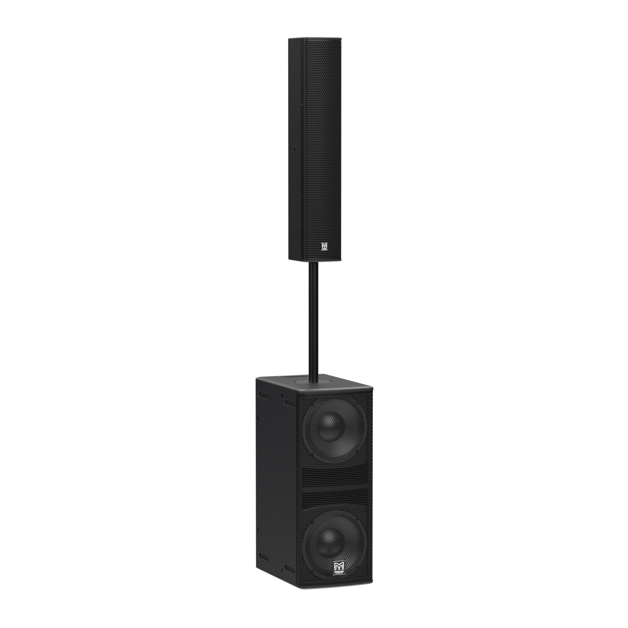 Q210-B - BLACKLINEQ 2 X10" PASSIV SUBWOOFER - SVART - 4