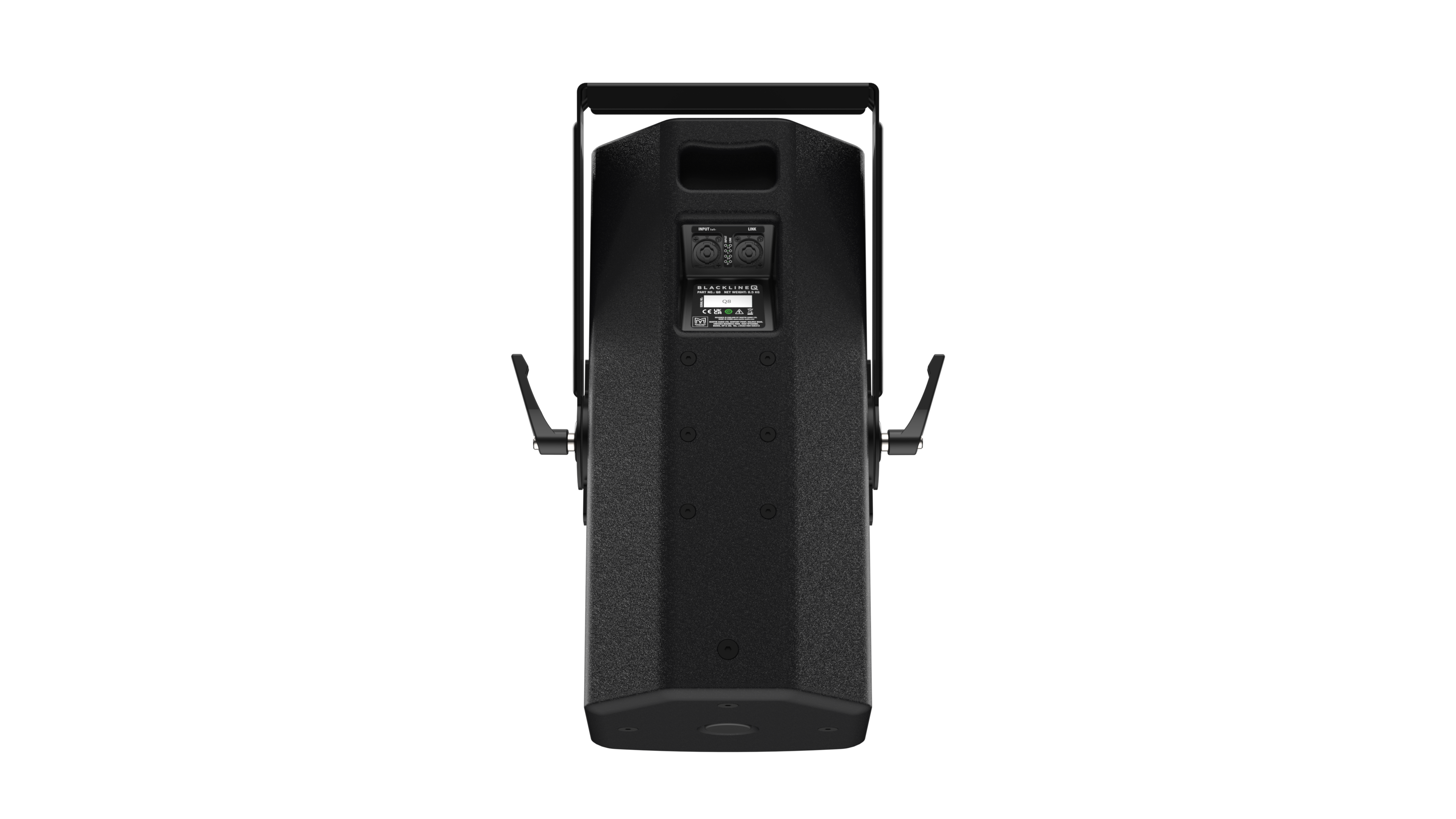 Q8-B - BLACKLINEQ 8" PASSIV TVÅVÄGS HÖGTALARE - SVART - 3