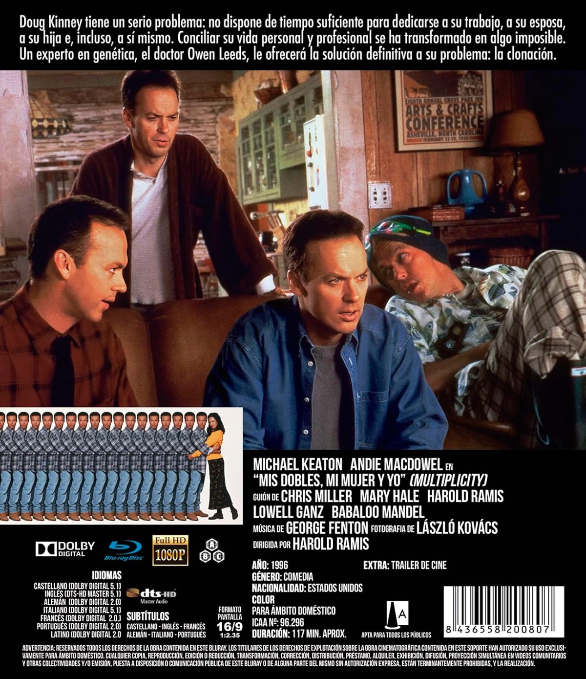 Multiplicity (ej svensk text) (Blu-ray) - 2