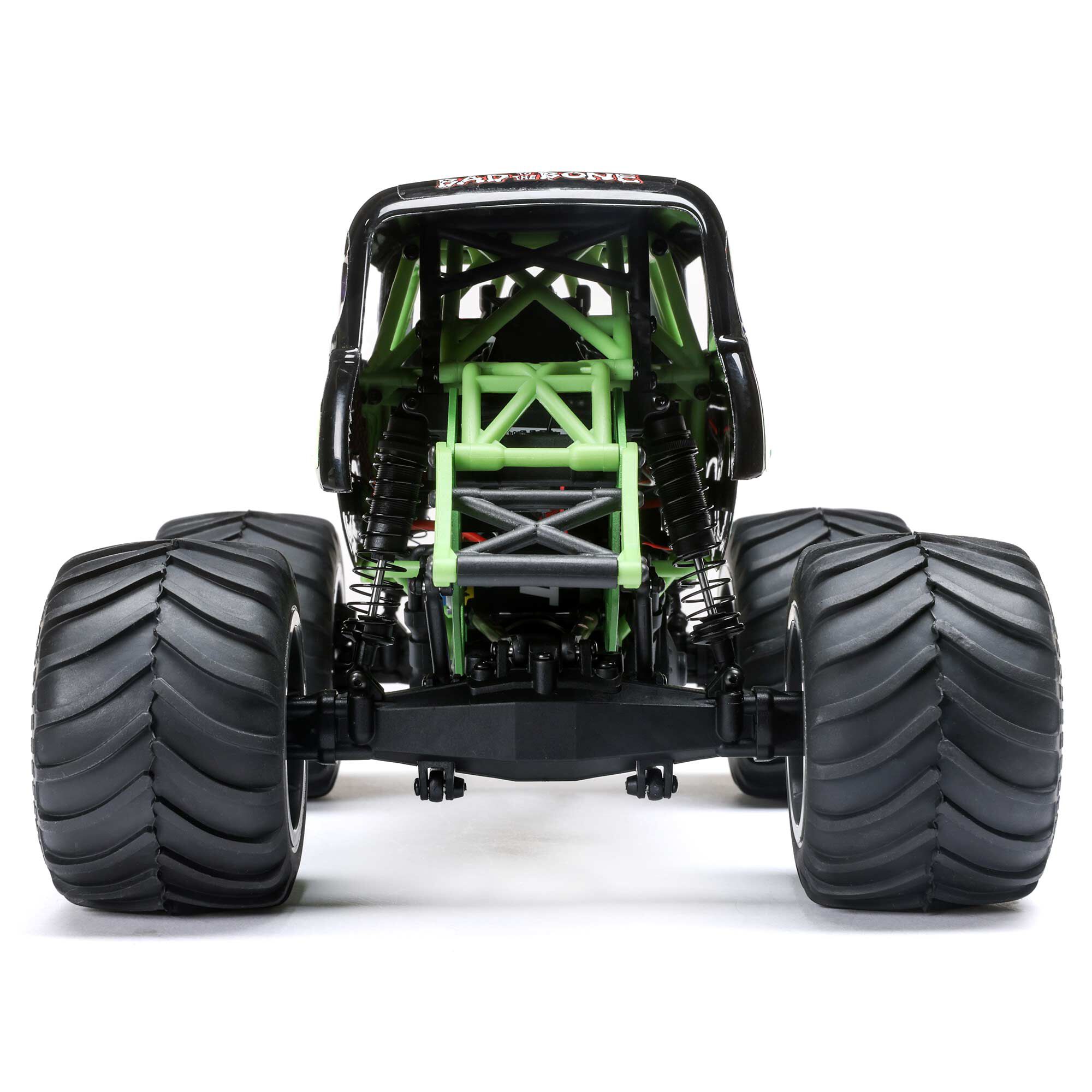 Losi 1/18 Mini LMT Grave Digger 2S 4X4 RTR Brushed Monster Truck (Battery & Charger Included), Green - 21