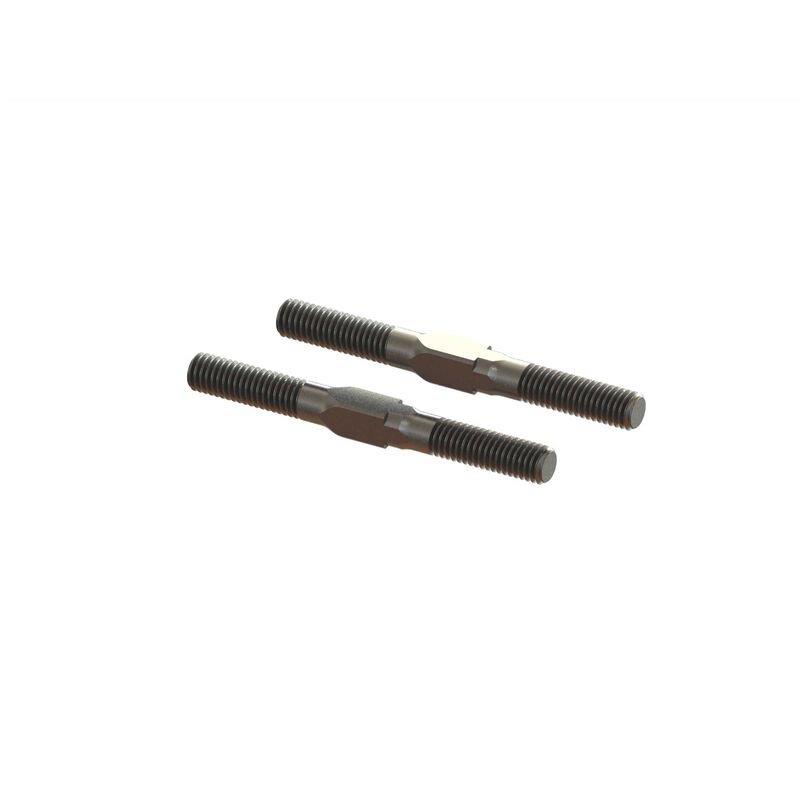 ARRMA Steel Turnbuckle, M5x50mm Silver (2): EXB