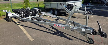 PRO ::: 21-fots  - 1800 kg = Båttrailer BK 1821B Pro