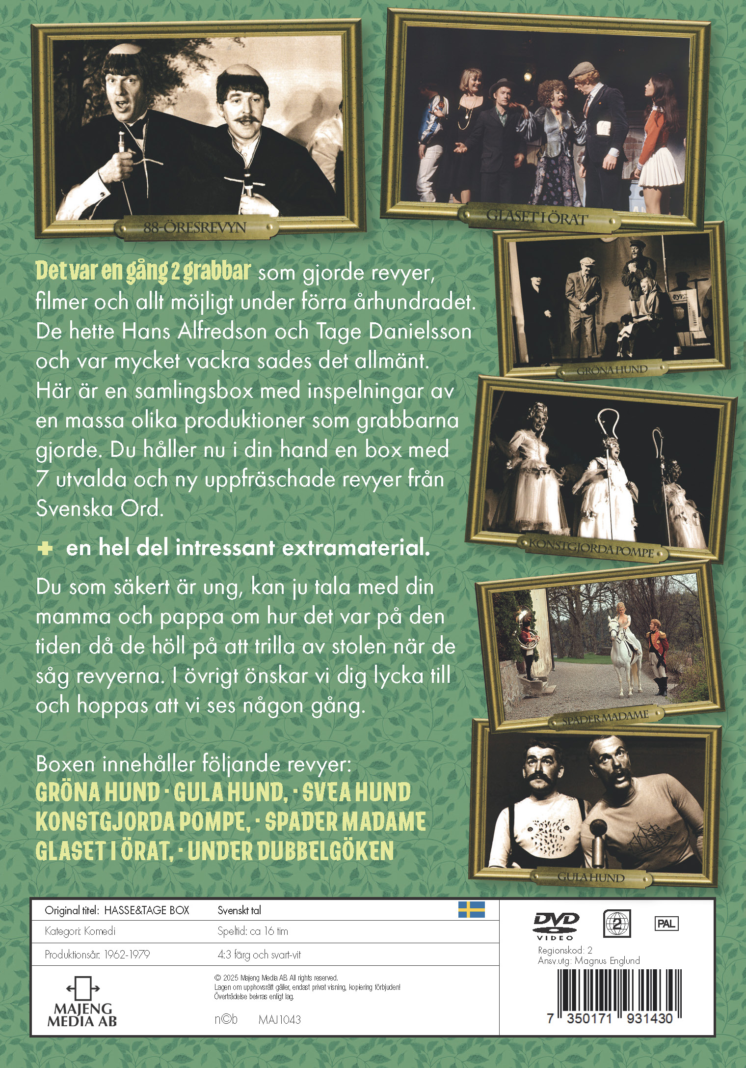 Hasse & Tage Samlade Revyer - 2