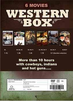 Westernbox - Gambler, Angel and the badman, 5 Outlaws, Old Henry, Vägen till Santa Fe