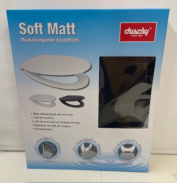 Toalettsits Soft Matt