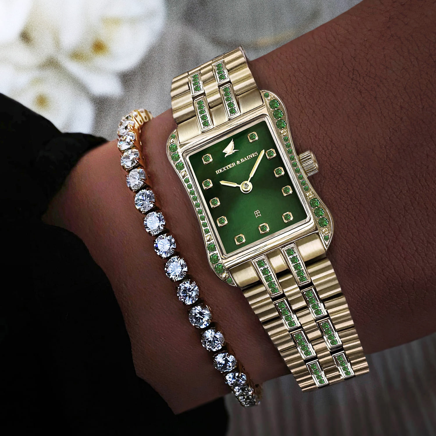 H&B Cronvas Duo, Emerald & Gold - 7