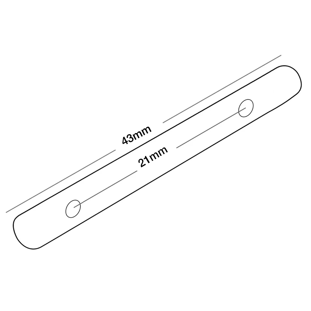 String Tension Bar for 4-String Electric Bass (Chrome, Black, Gold) - 2