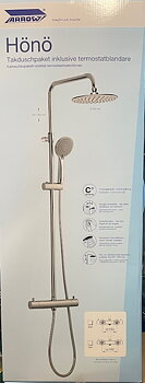 Takduschpaket inkl termostatblandare, Hönö